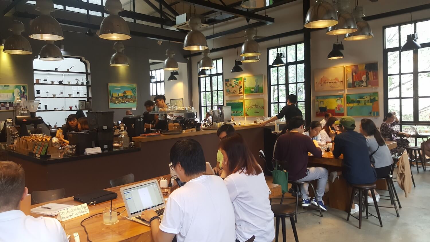 Workshop, un café de spécialité à Saigon