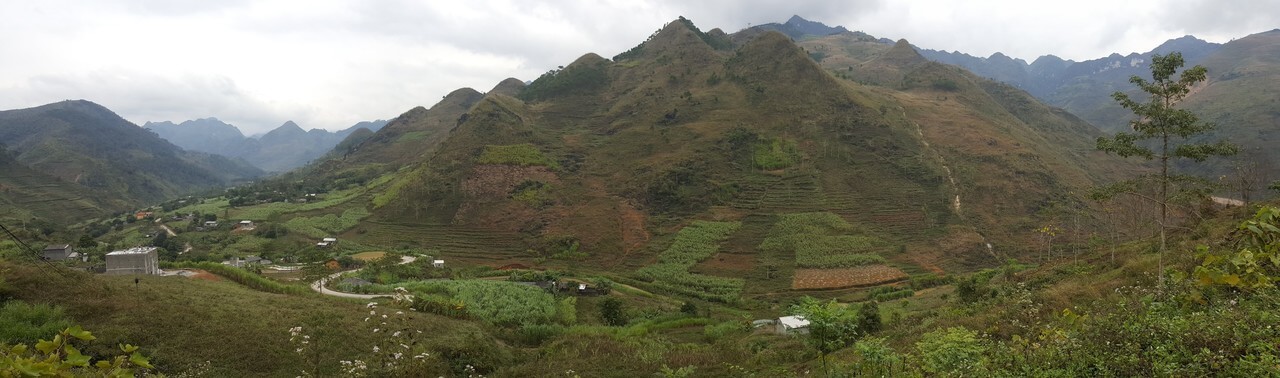 Panorama vert à Hà Giang