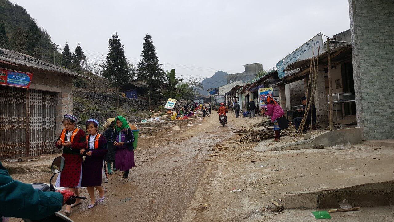 Village de montagne à Hà Giang