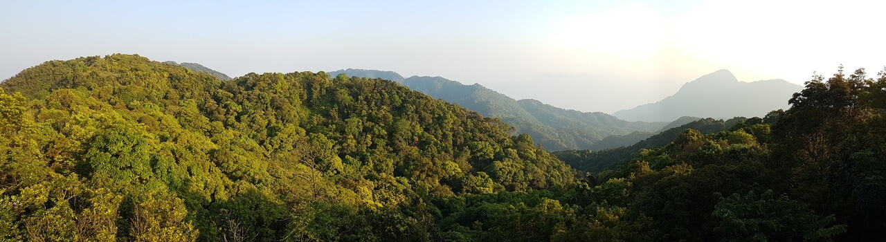 Panorama au parc national de Bạch Mã