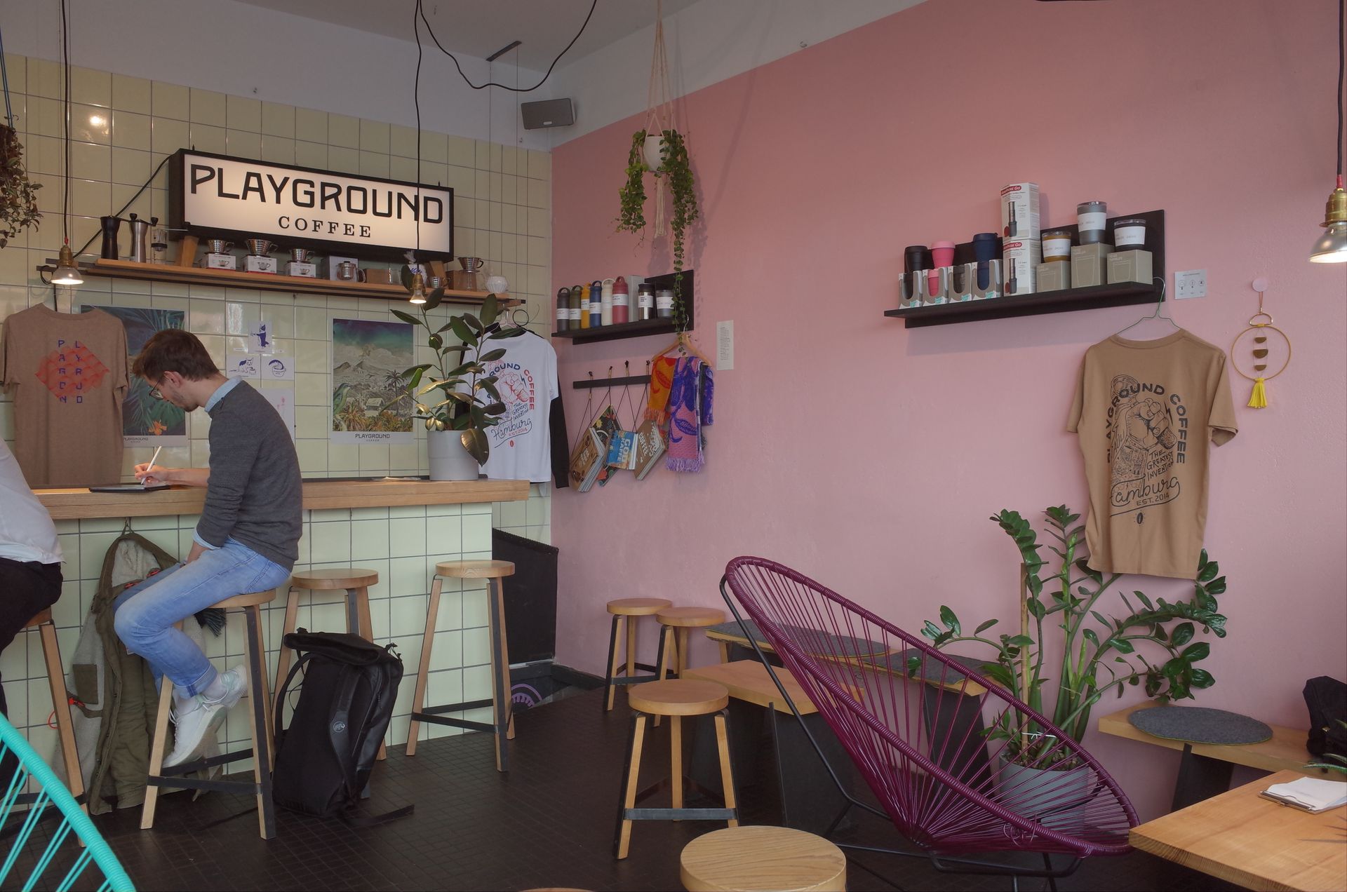 Le café de spécialité Playground Coffee à Hambourg
