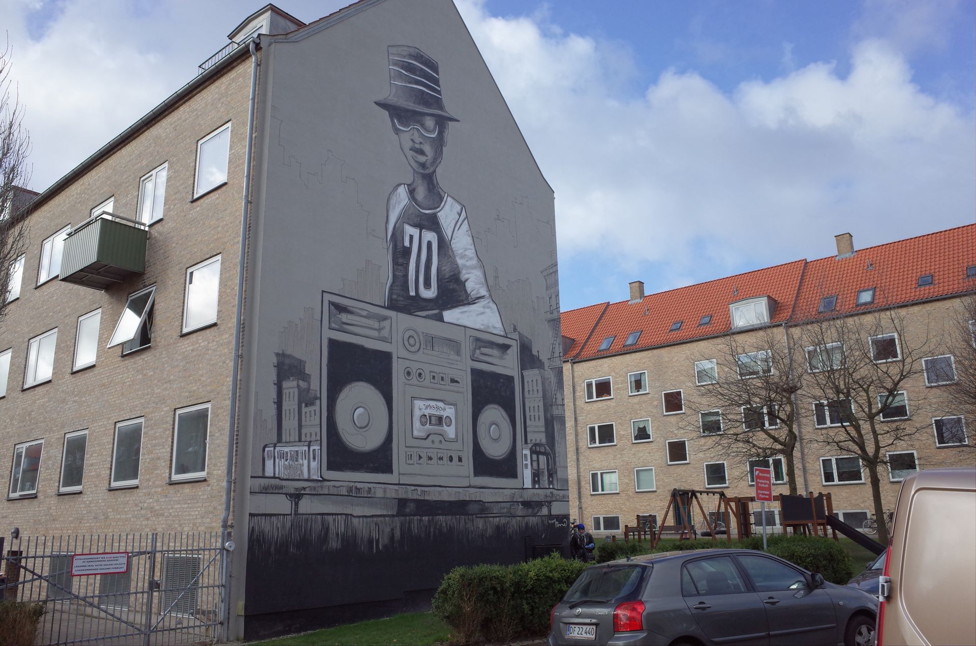 Street art à Nordvest, Copenhague